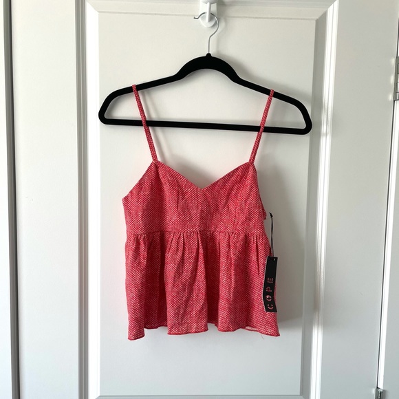 Urban Outfitters Tops - UO / COPE / FLARED PATTERNED TANK TOP